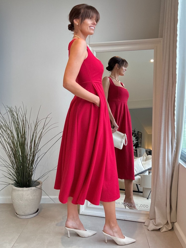 Style Cheat Fit And Flare Dress - תמונה 4 מתוך 4