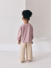 Light Pink Unicorn - Long Sleeve na T-Shirt (3mths-7yrs) - Larawan 3 ng 4