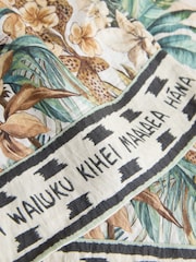 דקל מונוכרום - מכנסי חוף קצרים קיציים - תמונה 6 מתוך 7