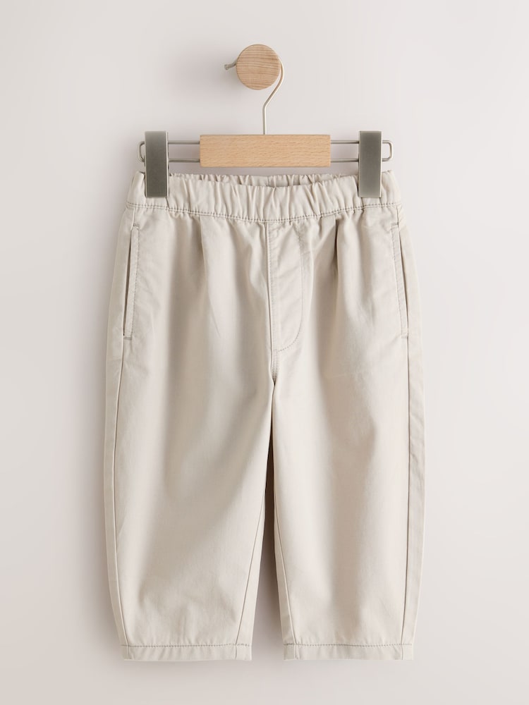 Neutral Barrel Pull On Trousers (3mths-7yrs) - Image 1 of 4 Neutral Barrel Pull On Trousers (3mths-7yrs) - Image 1 of 4