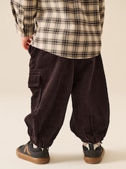 Brown Cargo Corduroy Trousers (3mths-7yrs) - Image 4 of 9