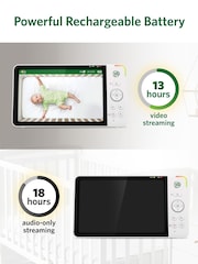 Leapfrog Toys White 7” Over-the-Cot Smart Baby Monitor - Image 7 of 8