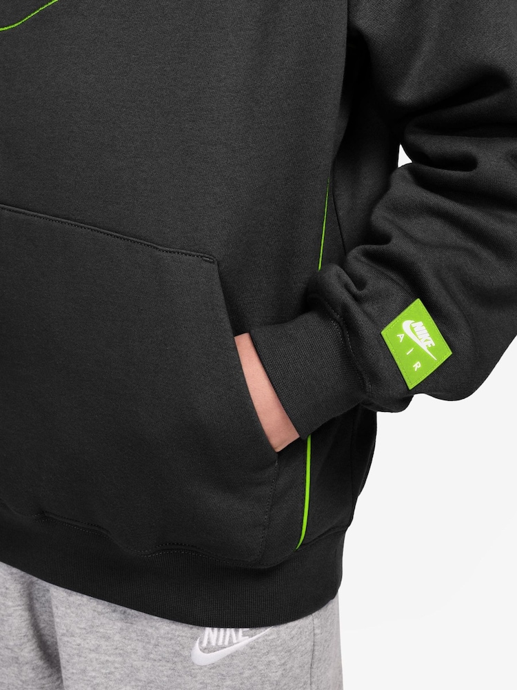 Nike Black Air Overhead Hoodie - Image 3 of 3