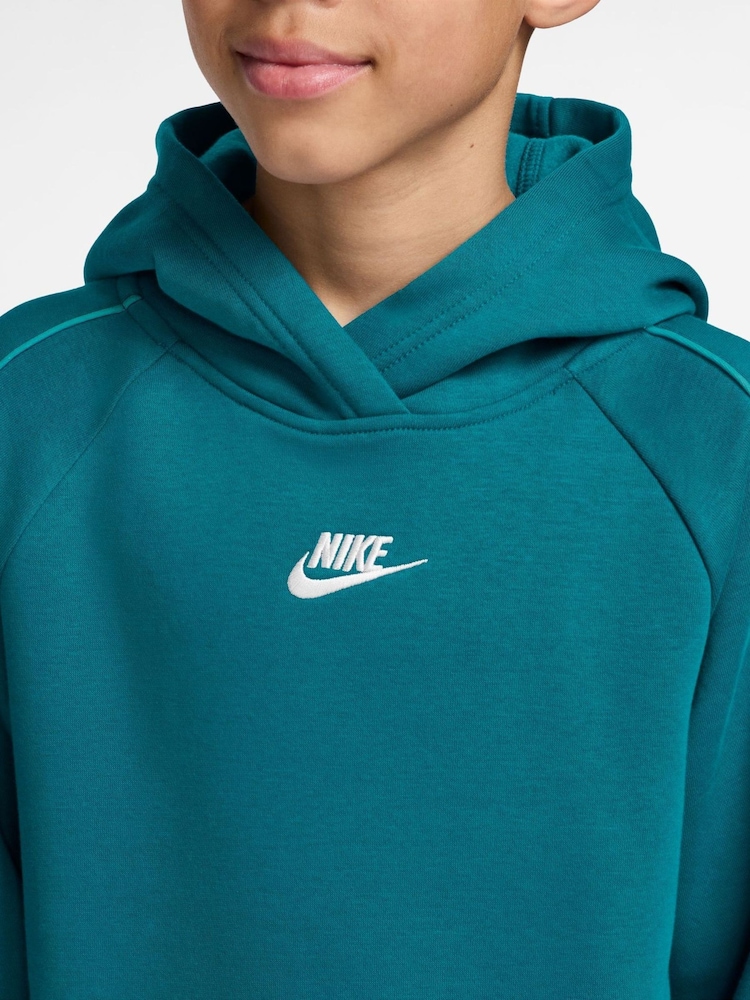 Nike Bright Spruce Green Club Hoodie & Jogger Set - Image 4 of 4 Nike Bright Spruce Green Club Hoodie & Jogger Set - Image 4 of 4