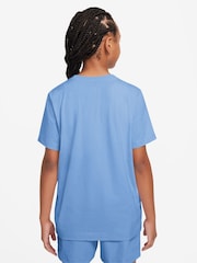 Nike Football Blue Futura HBR T-Shirt - Image 2 of 3