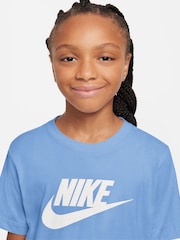 Nike Football Blue Futura HBR T-Shirt - Image 3 of 3