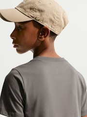 Stengrå - Nike kortærmet klub-T-shirt - Billede 5 af 5