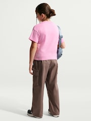 Nike Pink Rise Sportswear Boxy T-Shirt - Image 4 of 8