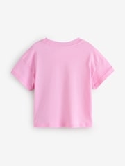 Nike Pink Rise Sportswear Boxy T-Shirt - Image 7 of 8