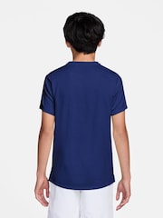 Azul real - Camiseta de manga corta Nike Miler Dri-FIT - Imagen 2 de 4