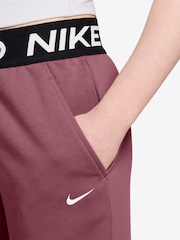 Nike Pink Smoke Pro Dri-Fit Fleece Joggers - Image 3 of 3