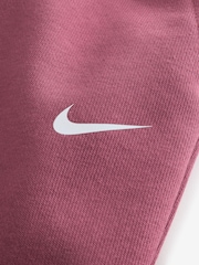 Przydymiony róż - Joggersy polarowe Nike Pro Dri-Fit - Obraz 8 z 9
