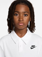 أبيض - قميص بولو تشكيلة Club من Nike - صورة 3 من 3
