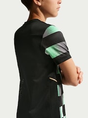 Nike Black Kylian MbappÃ© Academy Dri-FIT Short-Sleeve Football T-Shirt - Image 2 of 3