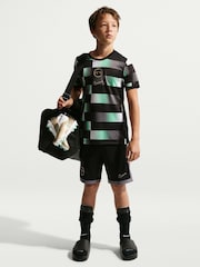 Nike Black Kylian MbappÃ© Academy Dri-FIT Short-Sleeve Football T-Shirt - Image 3 of 3