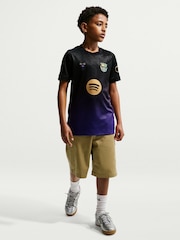 Nike Bold Berry FC Barcelona Youth Strike T-Shirt - Image 1 of 6