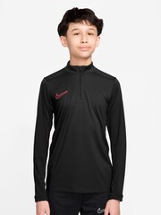 Nike Wolf Grey Dri-FIT Academy 25 Half Zip Drill Top - Image 1 of 3