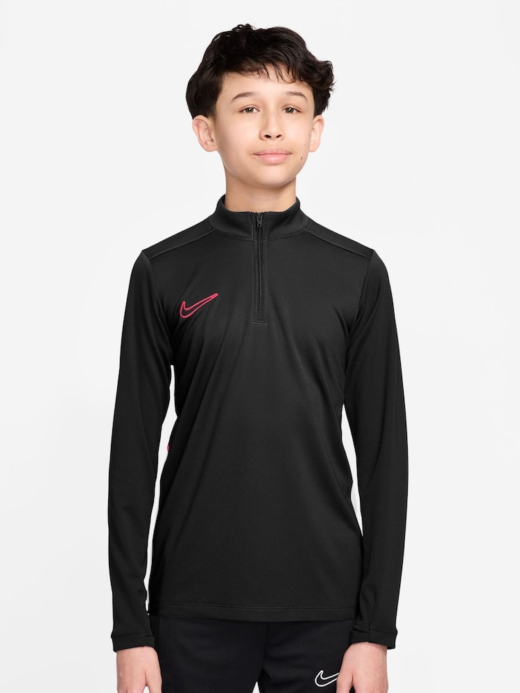 Nike Wolf Grey Dri-FIT Academy 25 Half Zip Drill Top - Image 1 of 3 Nike Wolf Grey Dri-FIT Academy 25 Half Zip Drill Top - Image 1 of 3