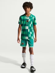 Nike Rio Teal Kylian MbappÃ© Academy Dri-FIT Short-Sleeve Football T-Shirt - Image 2 of 3