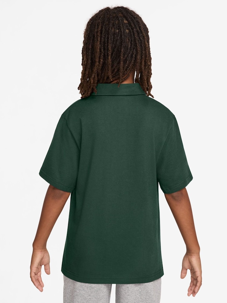 Nike Fir Green Club Polo Shirt - Image 2 of 3