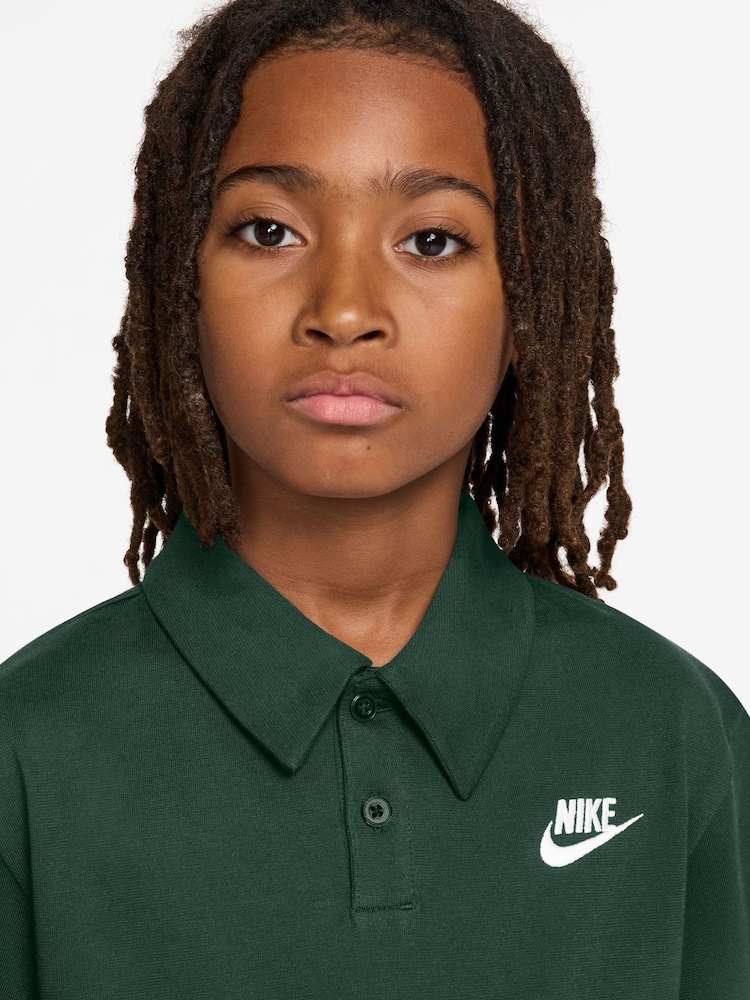 Nike Fir Green Club Polo Shirt - Image 3 of 3