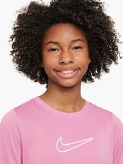 Rosa Rise - Camiseta de manga corta Nike Dri-FIT One - Imagen 3 de 3