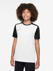 Nike White Academy Dri-FIT Football T-Shirt - Image 1 of 3