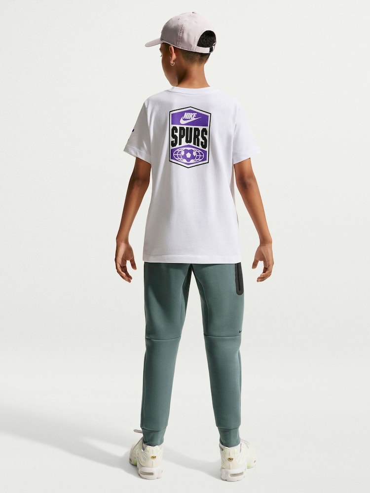 Nike White Tottenham Hotspur Football Club Unisex Nike Premier T-Shirt - Image 2 of 4 Nike White Tottenham Hotspur Football Club Unisex Nike Premier T-Shirt - Image 2 of 4