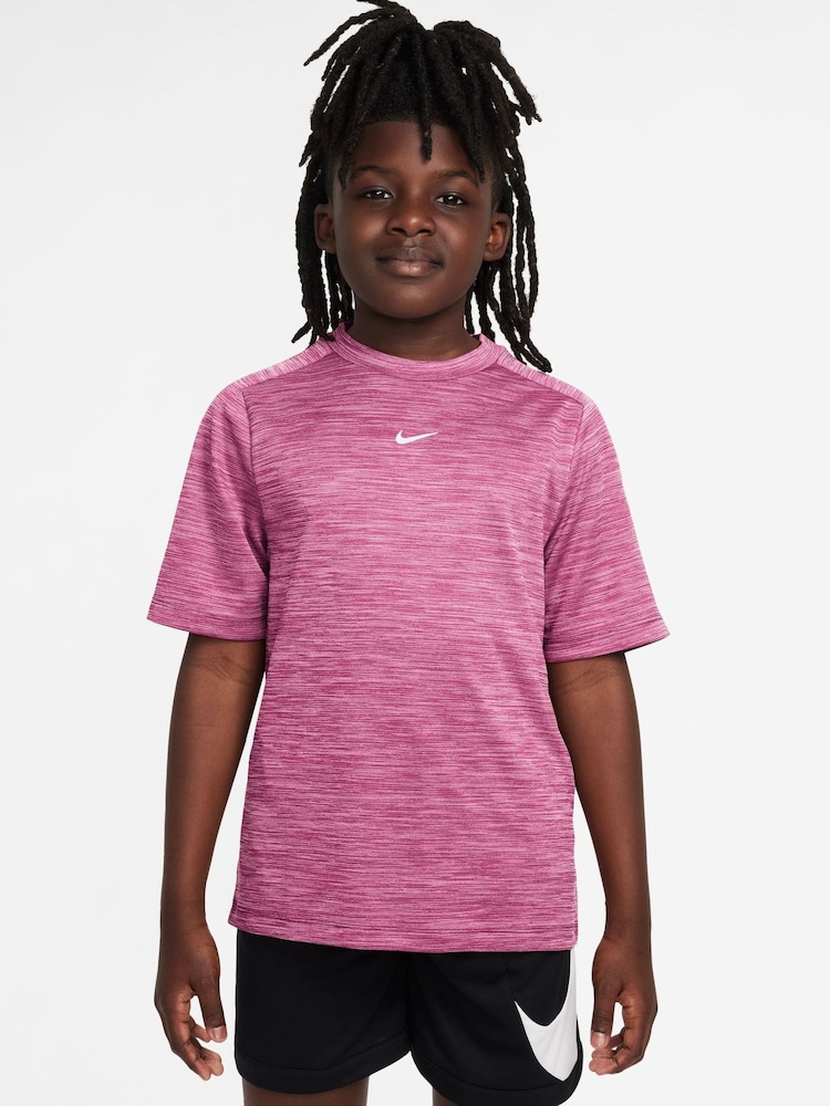 俏皮粉色 - Nike Dri-FIT 短袖T恤 - 3的图像1｝