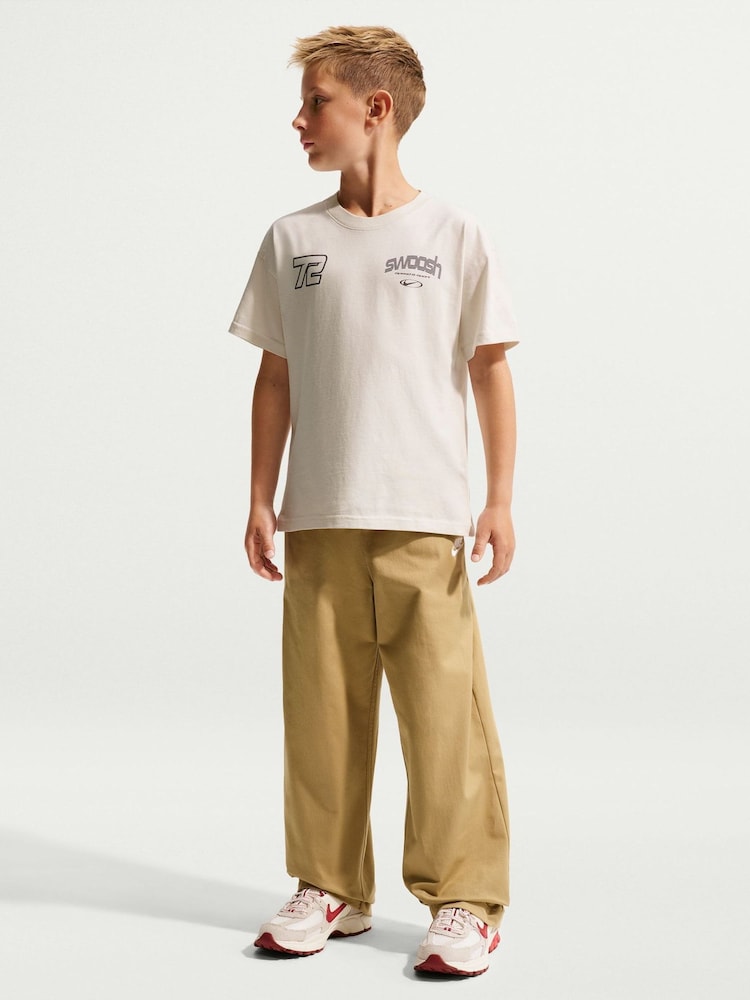 Nike Black Sportswear T-Shirt - Image 1 of 5 Nike Black Sportswear T-Shirt - Image 1 of 5
