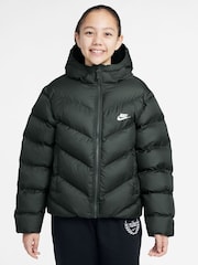 Nike Camo Green Padded Puffer Jacket - Image 1 of 3
