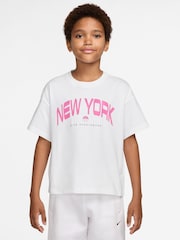 Nike White New York Graphic T-Shirt - Image 1 of 3