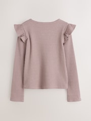 Laura Ashley Long Sleeve Ribbed T-Shirts 3 Pack - Bild 5 von 9