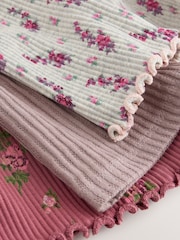 Laura Ashley Long Sleeve Ribbed T-Shirts 3 Pack - Bild 6 von 9