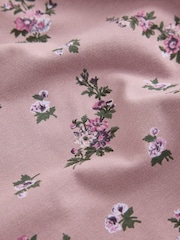 Laura Ashley Purple Embroidered Mock Sweatshirt and Leggings Set - Image 12 of 12