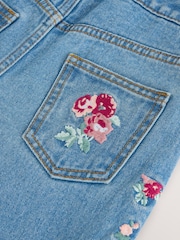 Laura Ashley Embroided Denim Jeans - Image 5 of 5