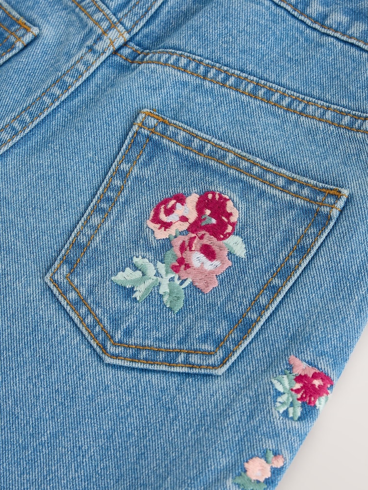 Laura Ashley Embroided Denim Jeans - Image 5 of 5