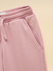 Joules Girls' Pink Sweatshirt and Jogger Set - Image 7 of 7