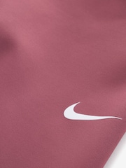 Nike Pink Smoke Pro Mid-Rise Leggings - Image 8 of 9