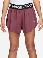 Przydymiony róż - Szorty Nike Pro Dri-FIT 2-w-1 - Obraz 1 z 4