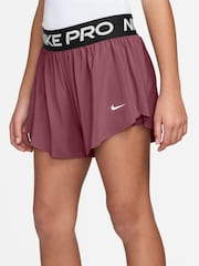 Przydymiony róż - Szorty Nike Pro Dri-FIT 2-w-1 - Obraz 3 z 4