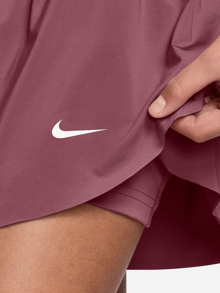 Przydymiony róż - Szorty Nike Pro Dri-FIT 2-w-1 - Obraz 4 z 4