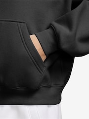 Nike Black Studio Fleece Oversized 1/2 Zip Sweatshirt - Image 3 of 3