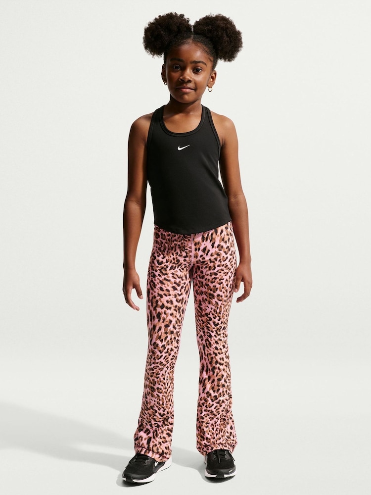 Nike Pink Rise One Full-Length Leggings - Image 1 of 5 Nike Pink Rise One Full-Length Leggings - Image 1 of 5