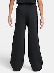 Noir - Pantalon de Survêtement Ample Nike Studio Fleece - Image 2 sur 3