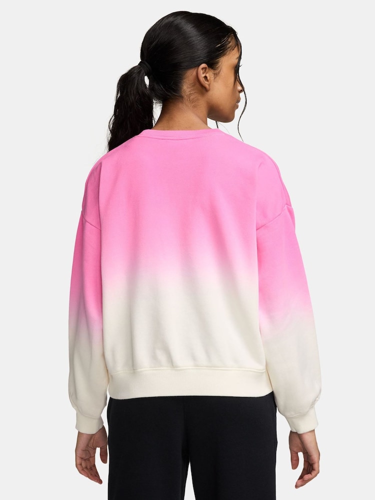 Nike Sail White Boxy Crew Neck Sweatshirt - Image 2 of 3 Nike Sail White Boxy Crew Neck Sweatshirt - Image 2 of 3