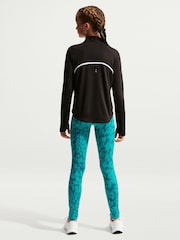 Nike Black Tempo Dri-FIT Long-Sleeve Half-Zip Top - Image 4 of 9