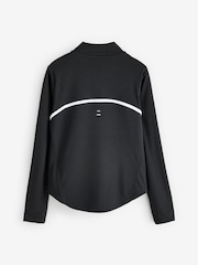 Nike Black Tempo Dri-FIT Long-Sleeve Half-Zip Top - Image 7 of 9