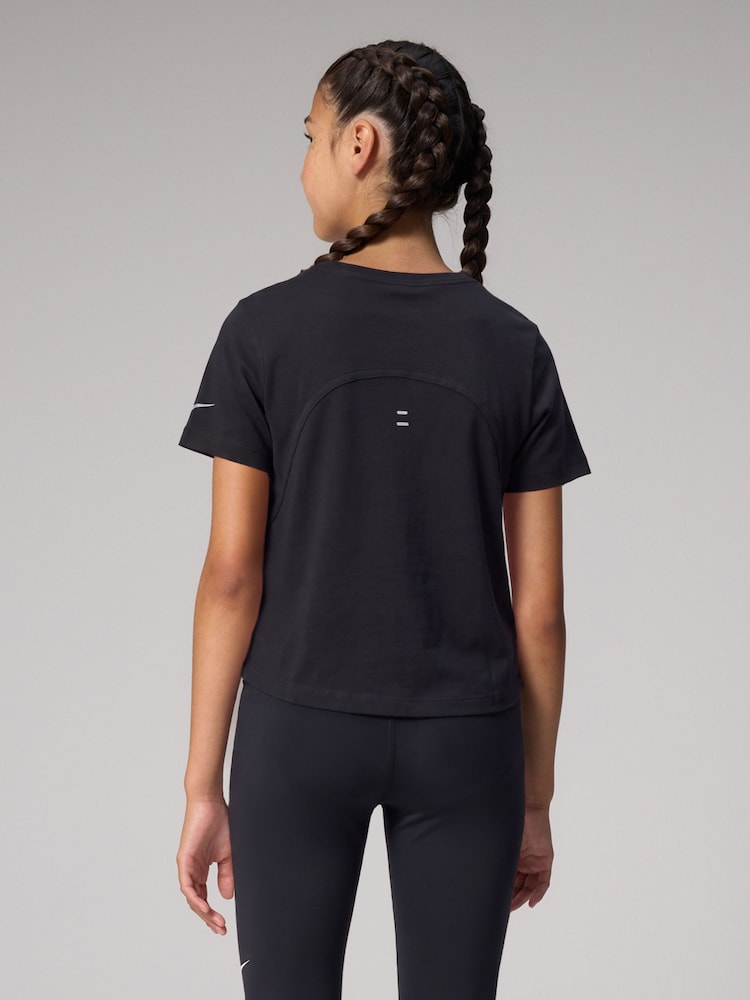 Svart - Nike Dri-FIT Tempo T-skjorte - Bilde 2 av 8