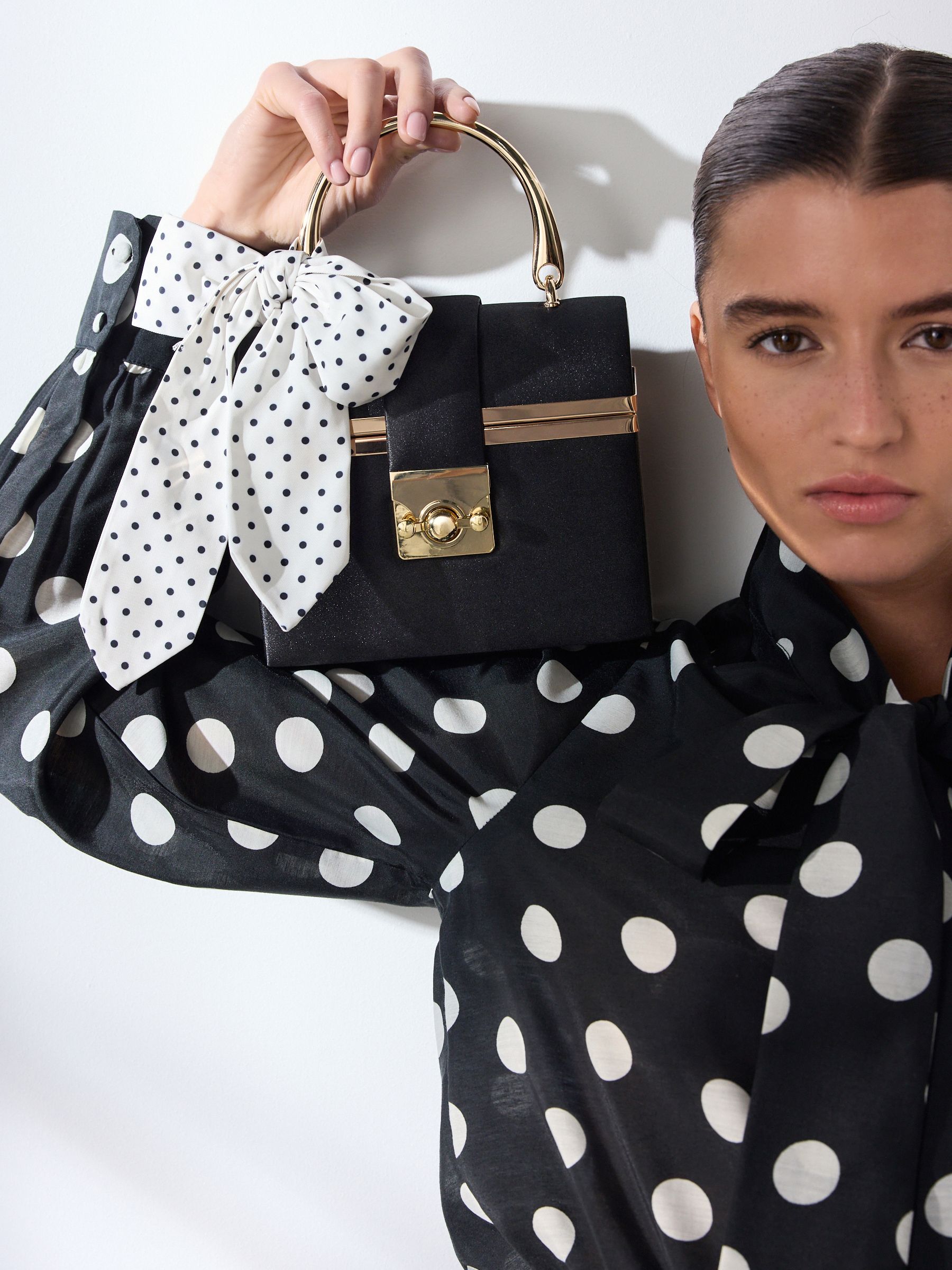 Buy Polka Dot Tabitha Simmons X Next The Keeper Scarf Bag from